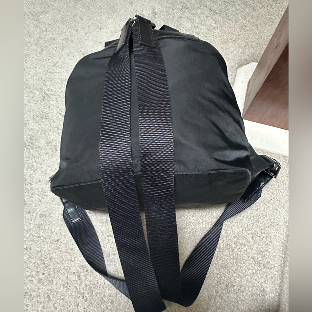 Authentic Prada Black Backpack Personalized With … - image 3